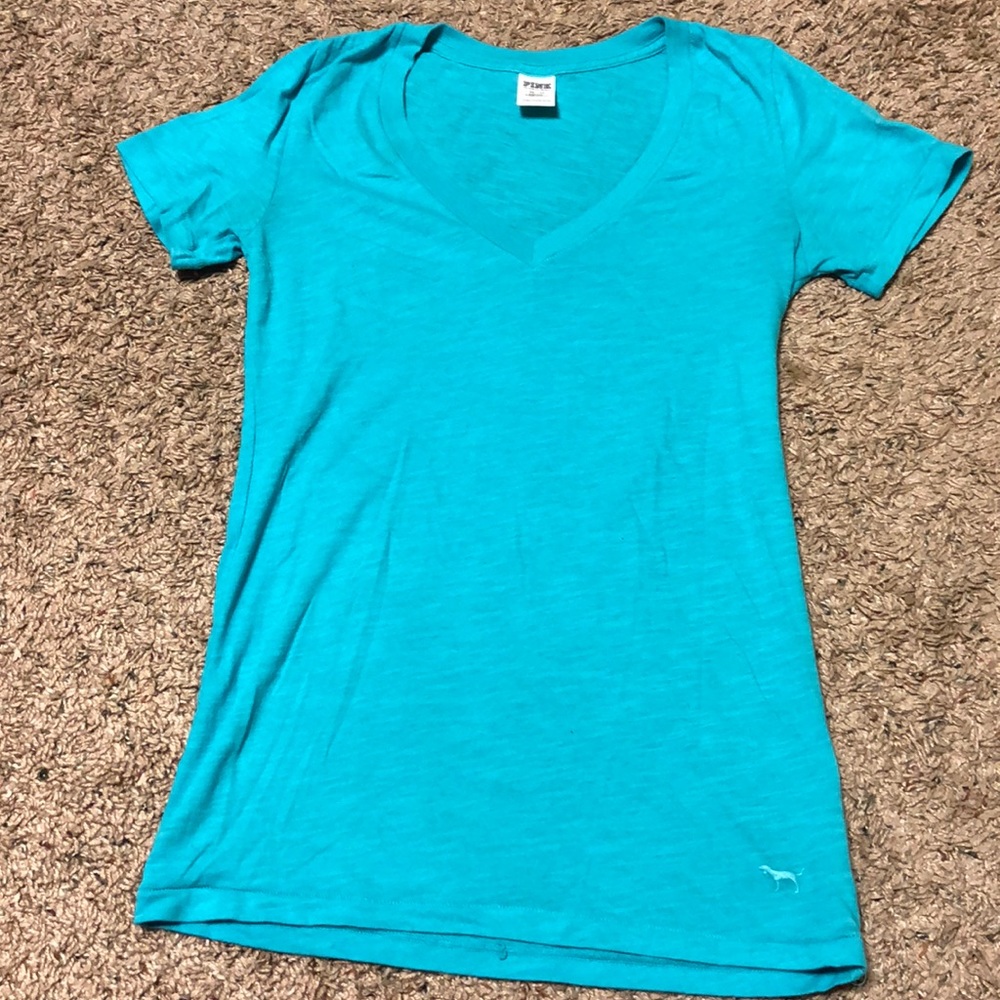 PINK blue tee
